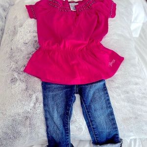 Juicy Couture baby dress/ grow into it as a shirt